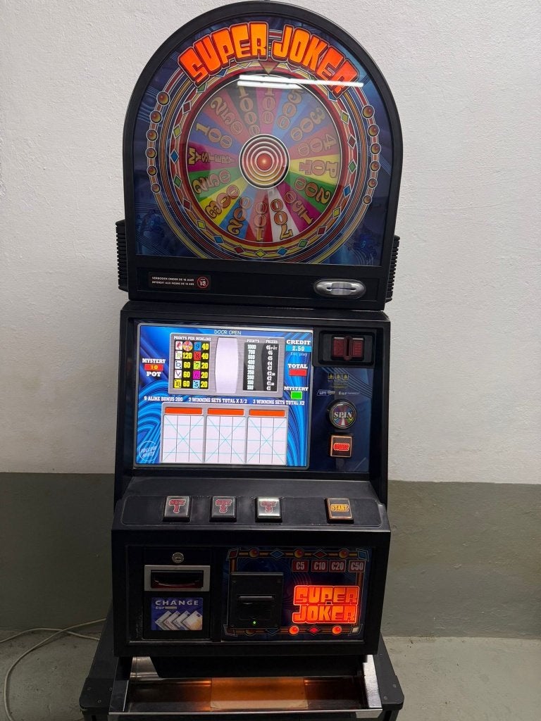 Super Joker Gokautomaat, Verzamelen, Euro, Ophalen, Gebruikt, Met sleutels