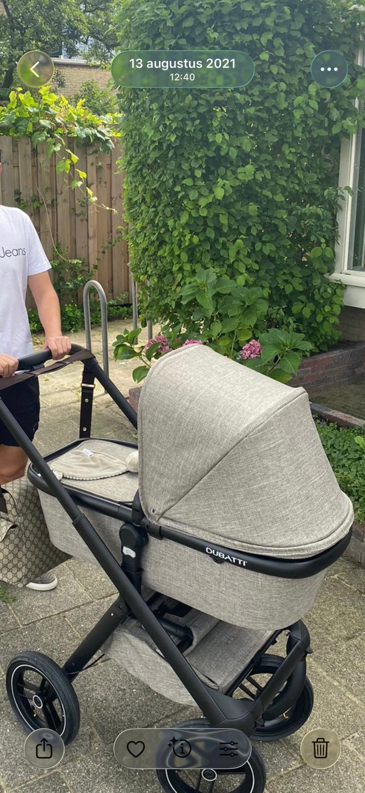 Kinderwagen dubatti, Ophalen, Gebruikt, Combiwagen, Overige merken