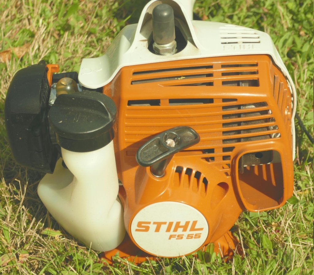 Stihl FS 55 bosmaaier, 2 jaar oud, nauwelijks gebruikt., Ophalen, Zo goed als nieuw, 10 tot 30 cm, Stihl