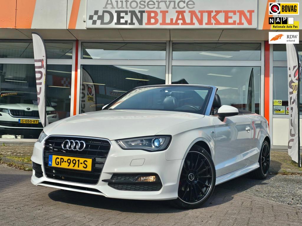 Audi A3 Cabriolet 1.4 TFSI CoD Amb Sport Edition S Line BJ.2, Auto's, Audi, Gebruikt, 4 cilinders, Wit, Handgeschakeld