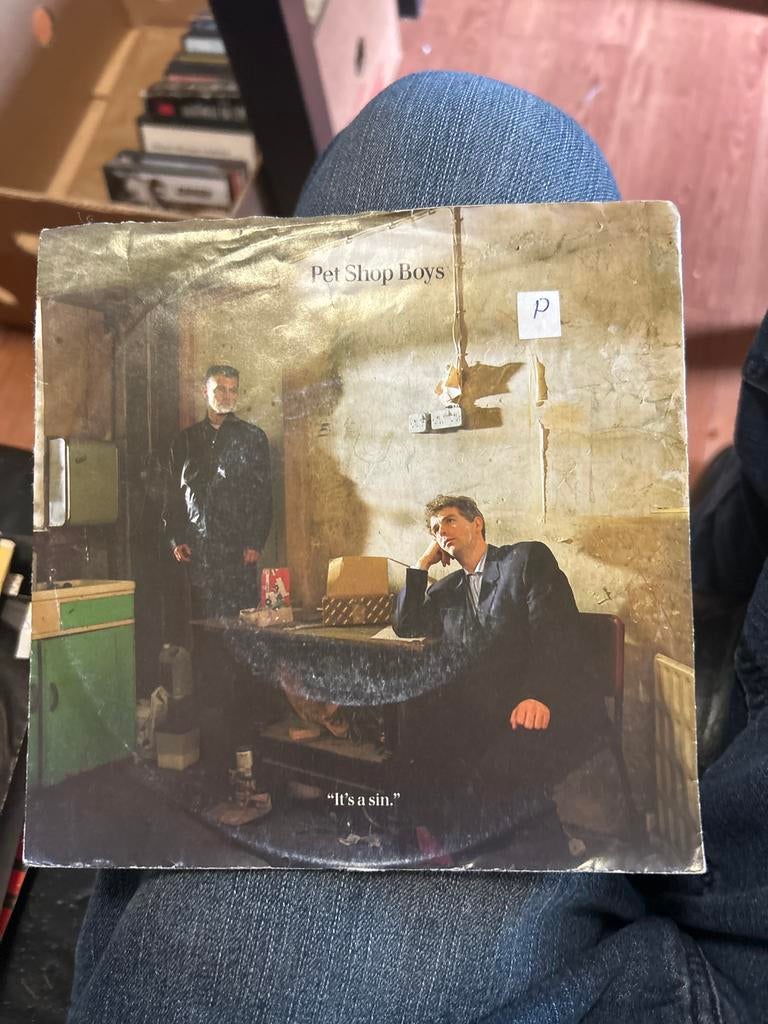 Pet Shop Boys - It's a Sin (Single), Gebruikt, Originele persing, Ophalen of Verzenden, Pop
