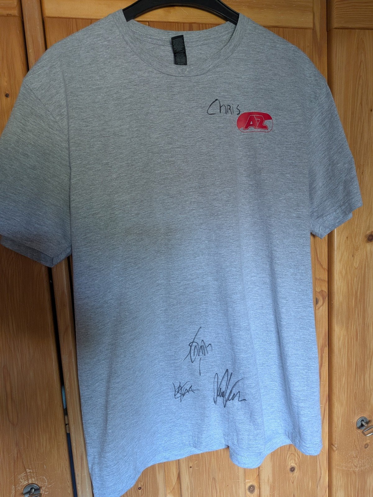 Gesigneerd shirt AZ Alkmaar, Ophalen of Verzenden, Zo goed als nieuw, AZ, Shirt