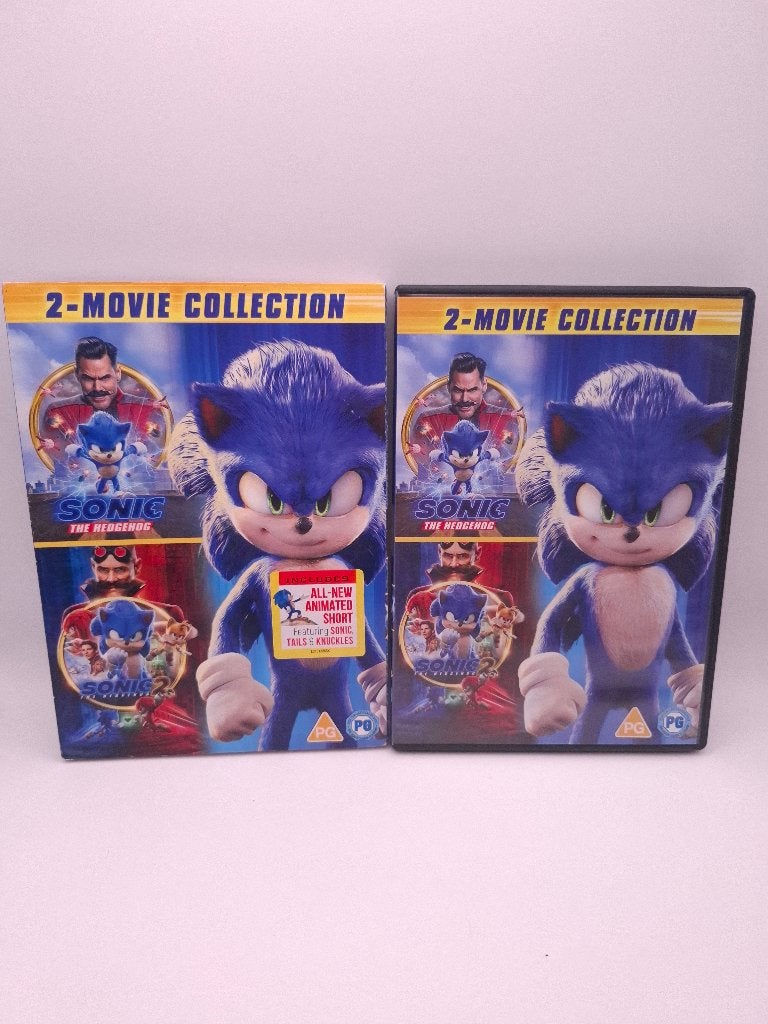 sonic the hedgehog & sonic 2 dvd, Amerikaans, Ophalen of Verzenden, Zo goed als nieuw, Vanaf 9 jaar
