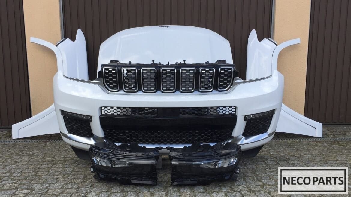 JEEP GRAND CHEROKEE VOORKOP BUMPER KOPLAMP ALLES LEVERBAAR!!, Jeep, Gebruikt, -, Ophalen of Verzenden