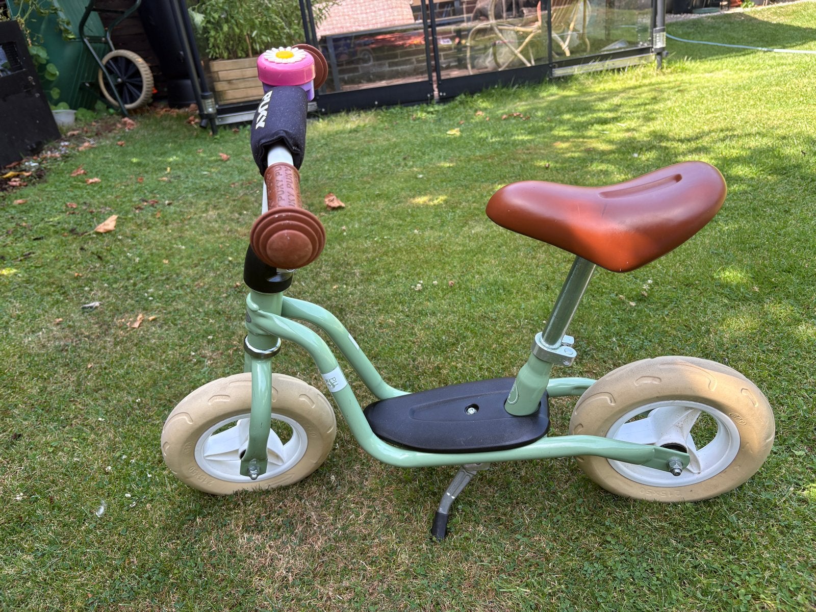 Puky loopfiets Retro groen - starter zgan, Ophalen, Zo goed als nieuw, Minder dan 16 inch