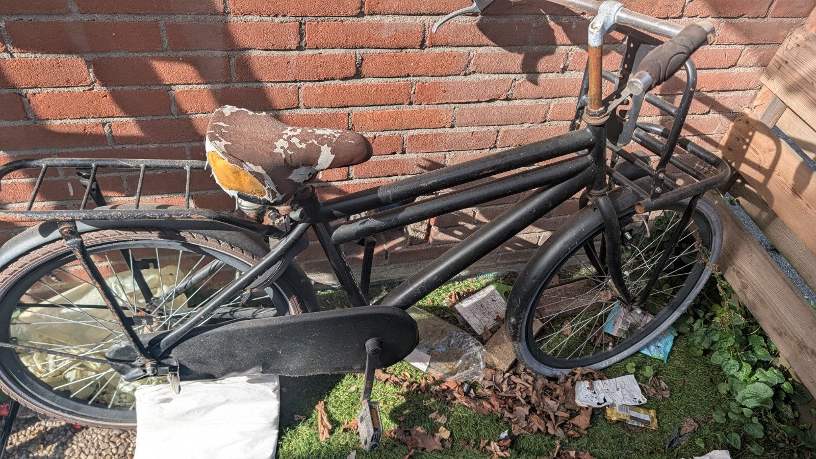 jongensfiets opknapper 26inch, Ophalen, Gebruikt, Minder dan 49 cm, 55 cm of meer