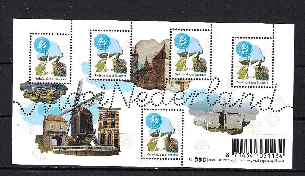 NVPH Blok 2568 (Heusden) Postfris, Postzegels en Munten, Ophalen of Verzenden, Na 1940, Postfris