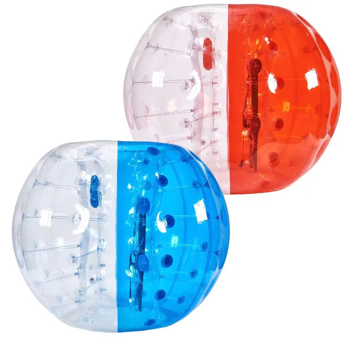 Bumperballen 12 stuks voor volwassen en ook 12 voor kids, Ophalen, Zo goed als nieuw
