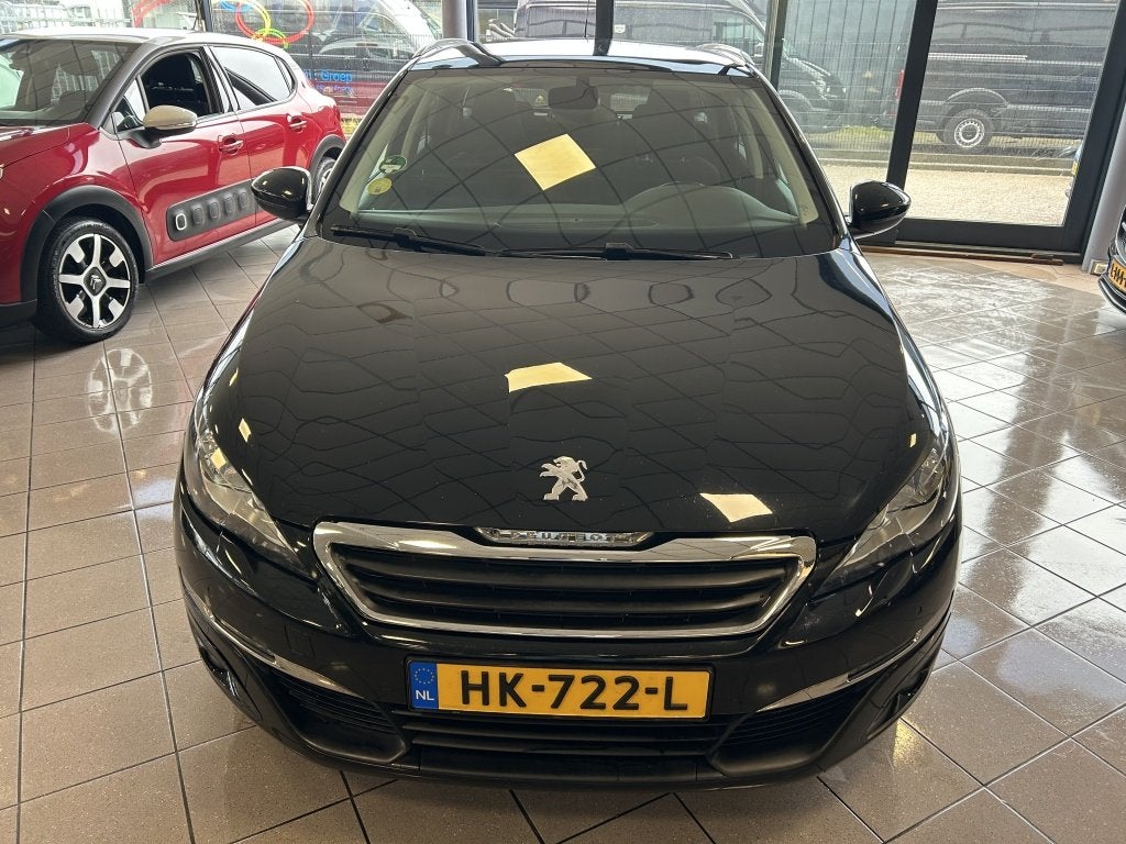 Peugeot 308 SW 1.6 BlueHDI BL Ex.P. Achteruit rij Cam BJ 201, Voorwielaandrijving, Dealer onderhouden, Gebruikt, 4 cilinders