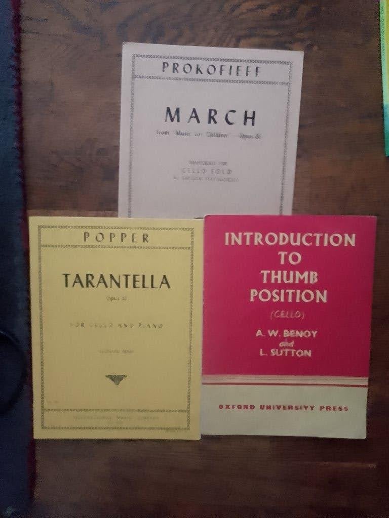 muziek boeken   bladmuziek   oa cello, Ophalen of Verzenden, Les of Cursus, Klassiek, Cello