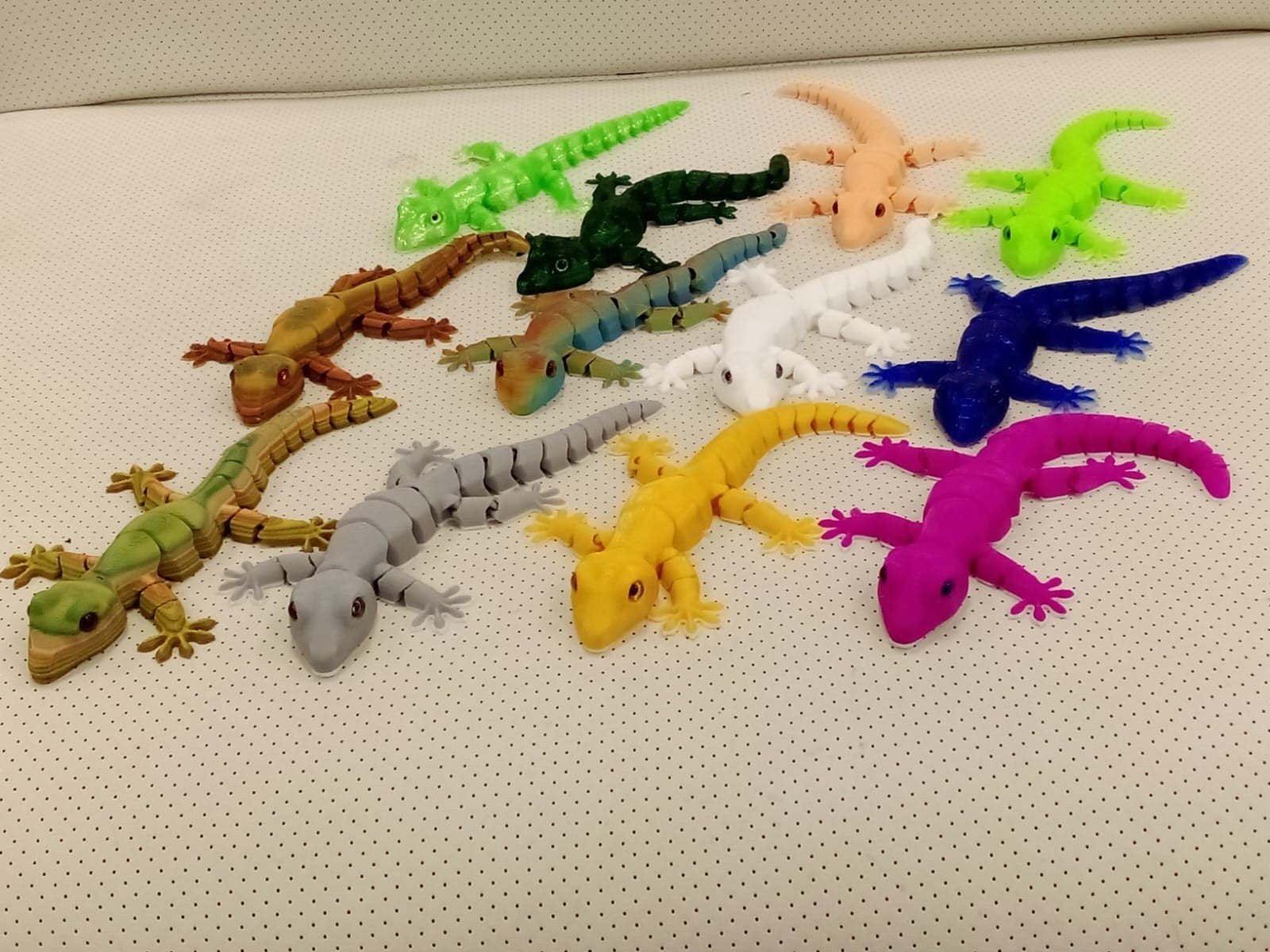 Flexibele Gekko Speelgoed in Diverse Kleuren, Verzenden, Nieuw, Jongen of Meisje