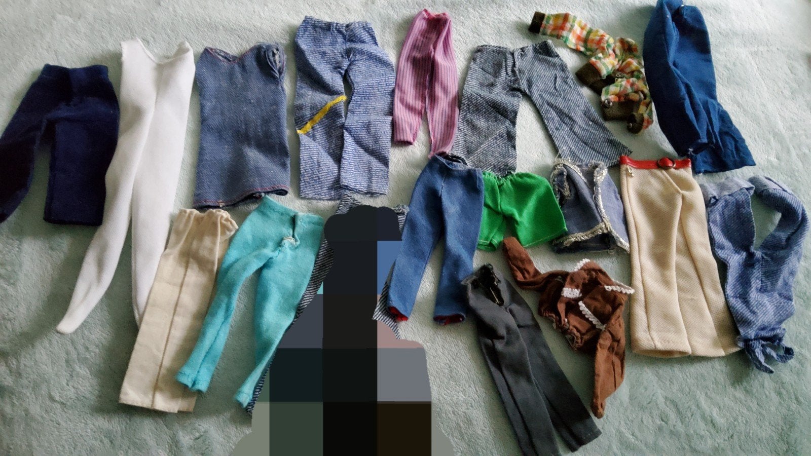 Vintage Barbie Sindy Fleur Daisy Tienerpop outfit broek., Ophalen of Verzenden, Gebruikt, Fashion Doll