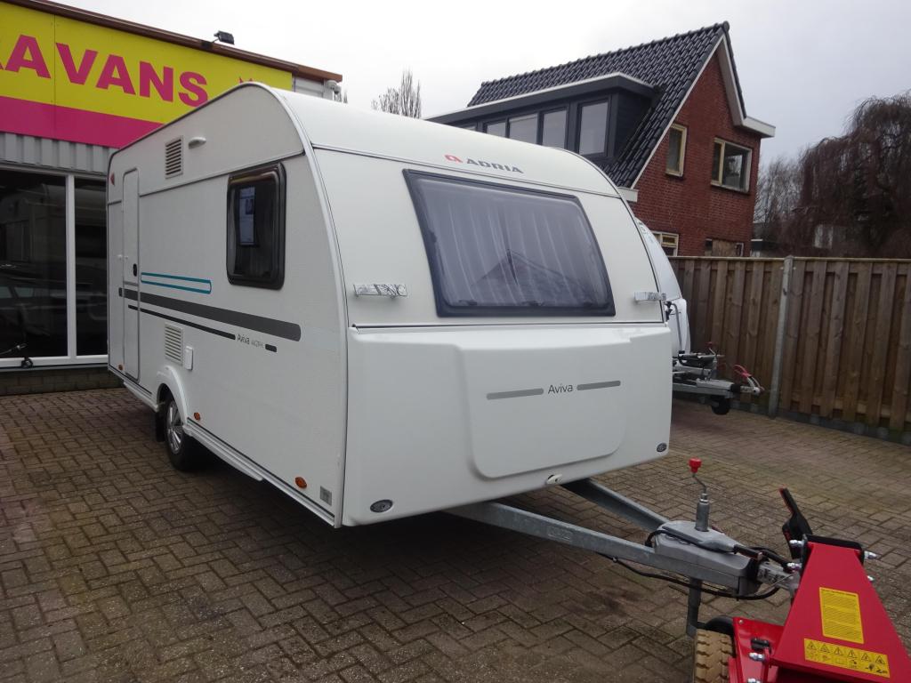 Adria Adiva 442 PH #TOPSTAAT#, Caravans en Kamperen, Caravans, Schokbreker, Bedrijf, 750 - 1000 kg, Adria