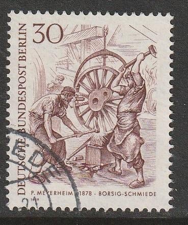 Berlijn 1969 335 Smid, Gest, Ophalen of Verzenden, Overige periodes, Gestempeld