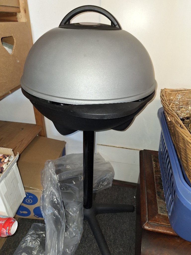 Inventum Elektrische BBQ Grill Op Poot, Ophalen, Zo goed als nieuw, Inventum