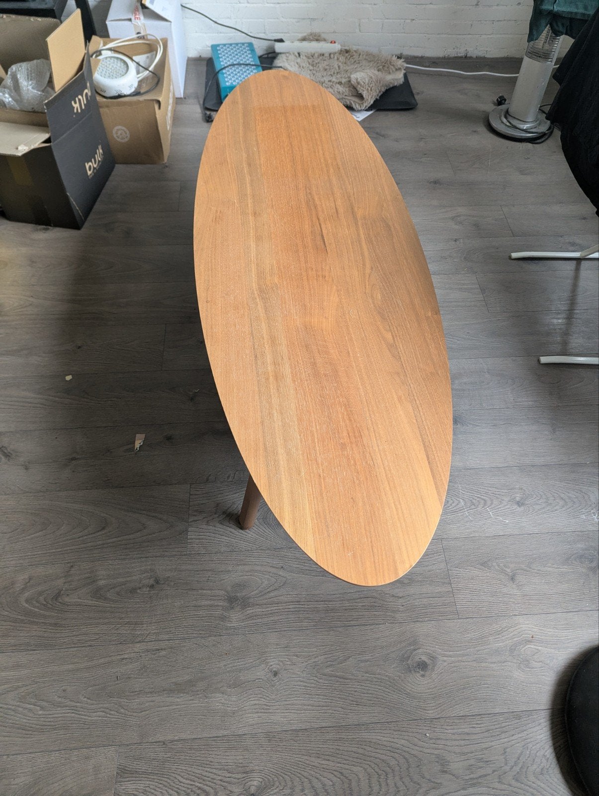 Ikea stockholm salontafel walnootfineer, Ophalen, Gebruikt, 100 tot 150 cm, 50 tot 100 cm