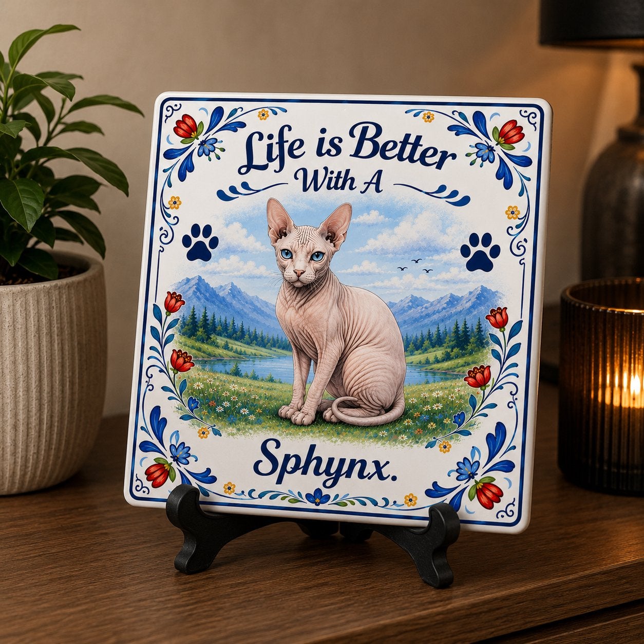 Life is Better with a Sphynx - Tegel, Ophalen of Verzenden, Nieuw