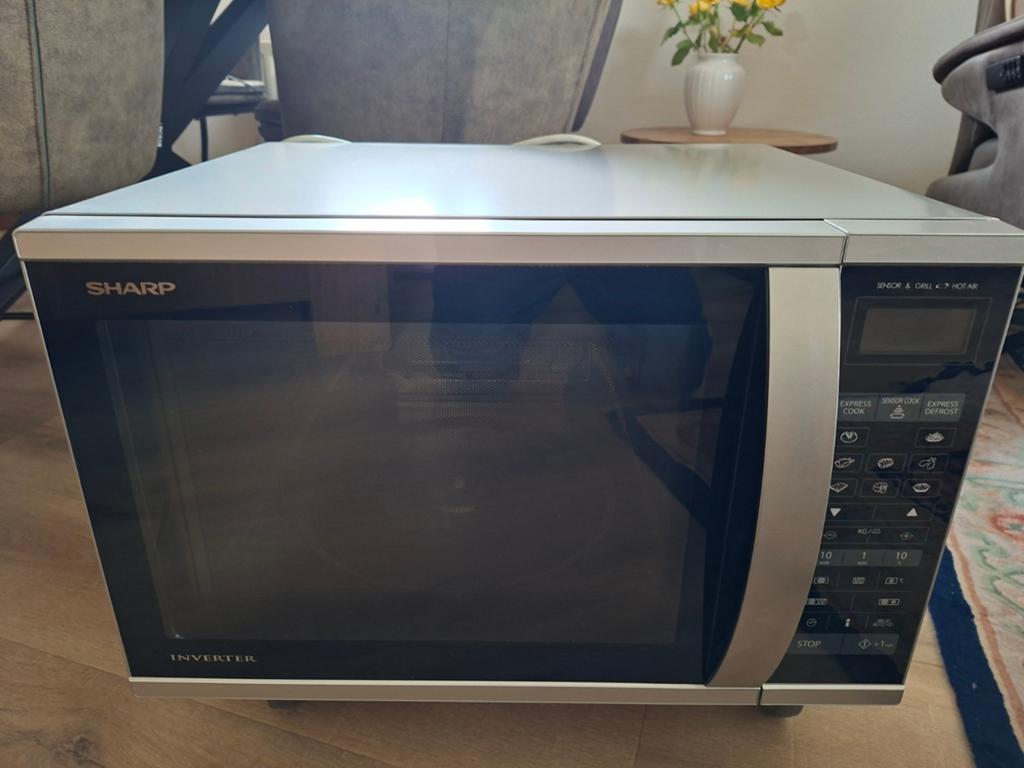 Sharp Combimagnetron R-970/R-97ST met grill en hete lucht, Witgoed en Apparatuur, Magnetrons, Ophalen, Combimagnetron, Gebruikt