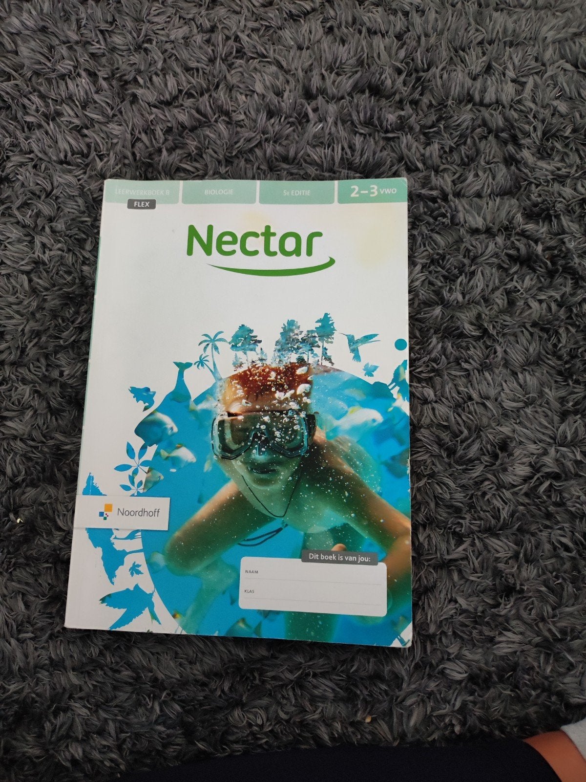 Nectar Biologie 2-3 VWO 5e editie leerwerkboek B, Ophalen of Verzenden, Nieuw, VWO, Biologie