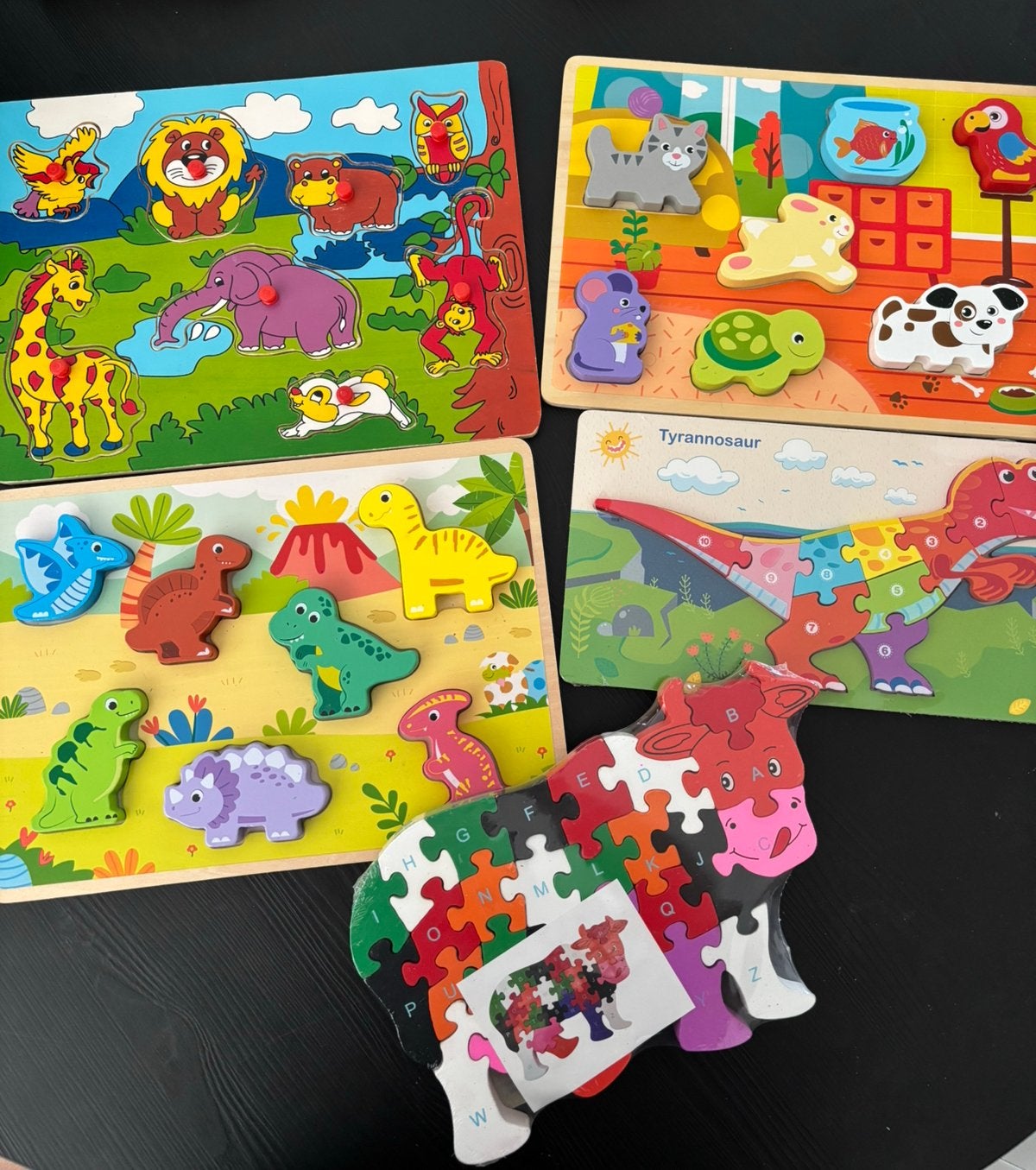 Kinder legpuzzels, Ophalen, 10 tot 50 stukjes, Zo goed als nieuw, 2 tot 4 jaar