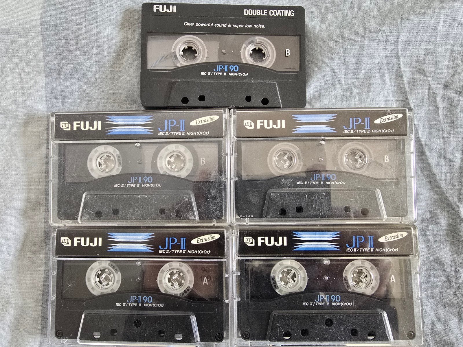 5 Fuji cassettebandjes, Ophalen of Verzenden, Zo goed als nieuw, Overige genres, 2 t/m 25 bandjes
