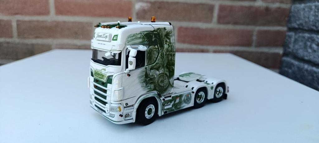TEKNO SCANIA NG van Jamie Key., Hobby en Vrije tijd, Modelauto's | 1:50, Ophalen of Verzenden, Zo goed als nieuw, Bus of Vrachtwagen
