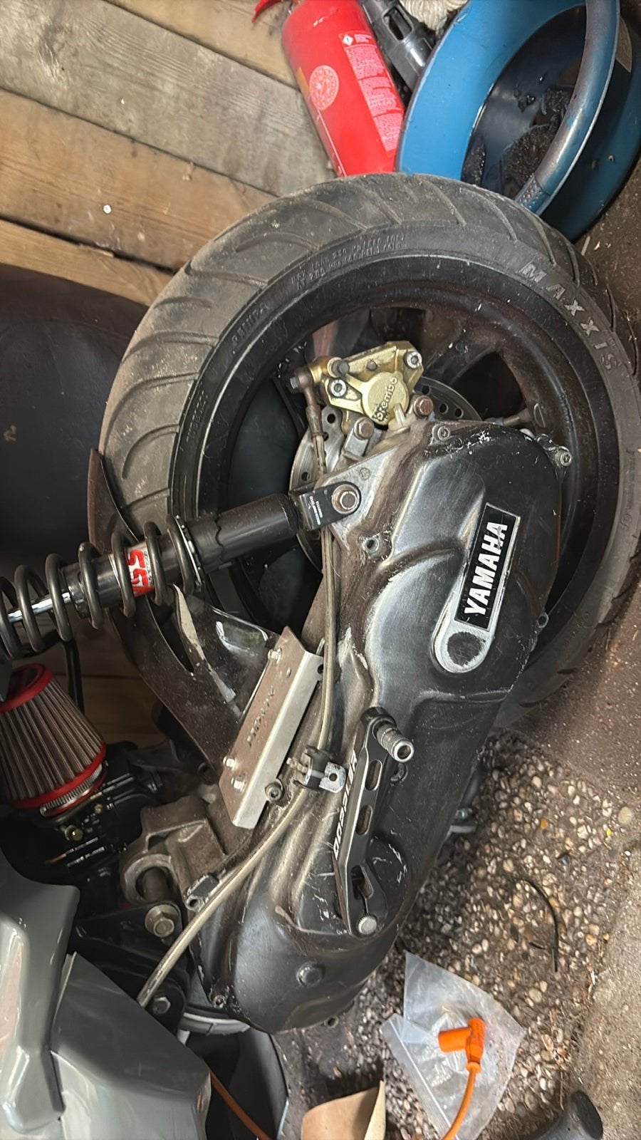 Yamaha aerox blok mid race, Ophalen of Verzenden, Zo goed als nieuw, Blok