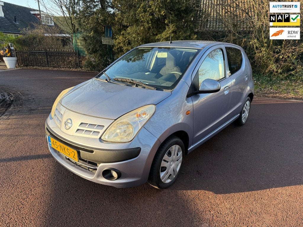Nissan Pixo 1.0 Acenta / Airco / Apk / NAP / Aux / Nette Aut, Voorwielaandrijving, Euro 5, Gebruikt, 200 kg