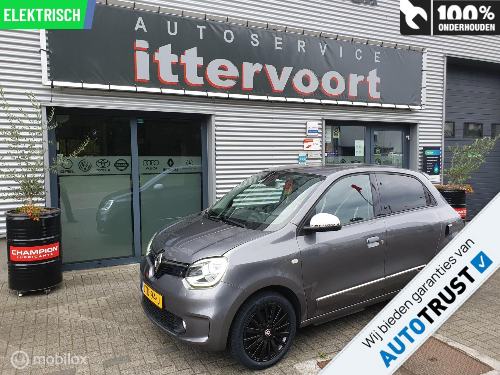 Renault Twingo Z.E. R80 Série Limitée Vibes, Gebruikt, Automatische klimaatregeling, Leder, 190 km