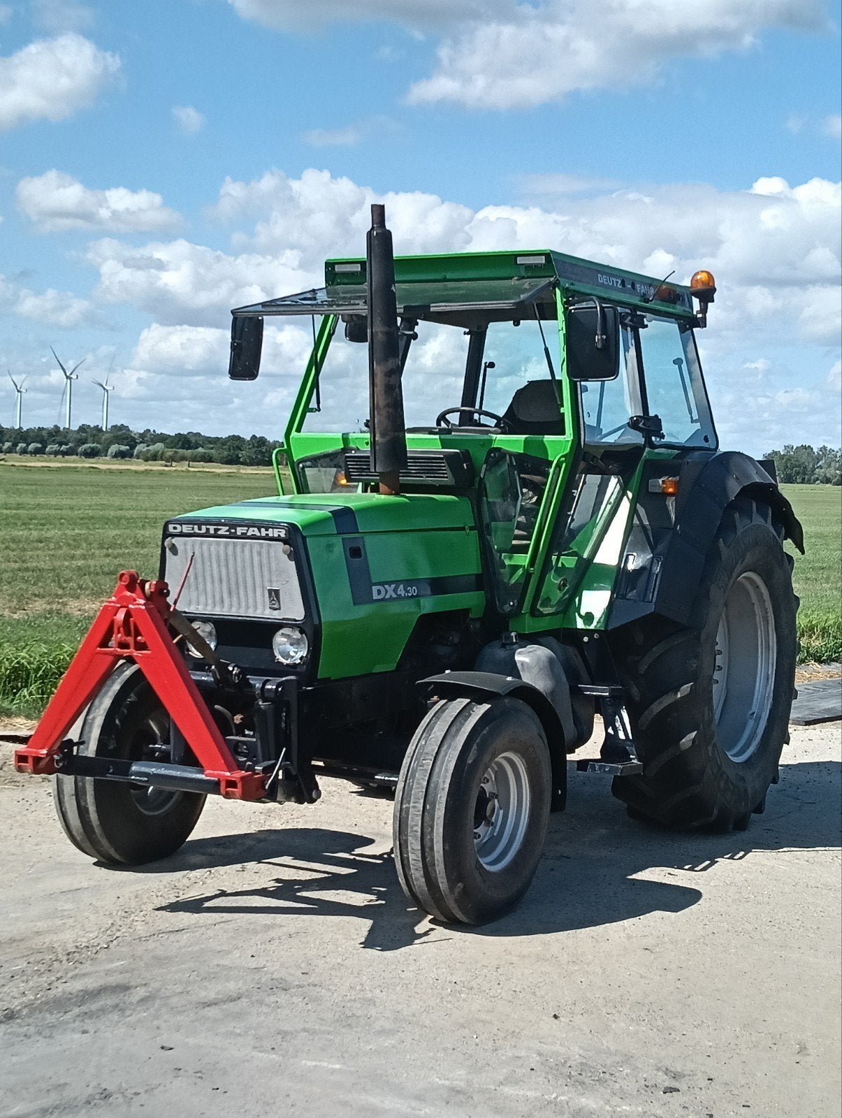 Deutz DX 4.30 met fronthef en aftakas, Ophalen, Gebruikt, Deutz - Fahr
