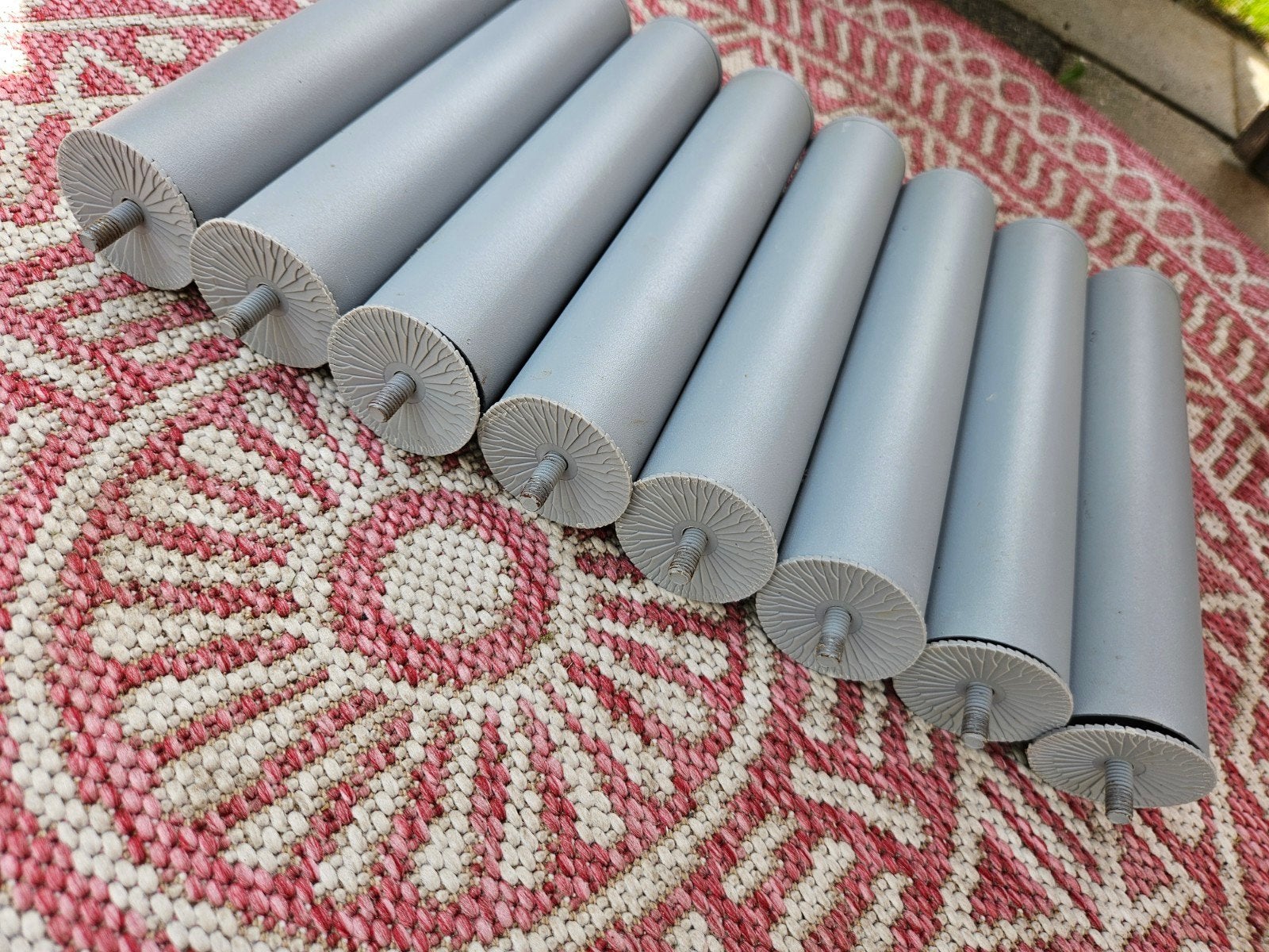 Poten voor Tempur bedframe, 8 stuks, Ophalen of Verzenden, Tweepersoons, 140 cm, Bedbodem