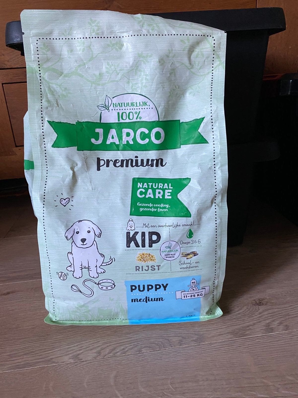 Jarco, hondenvoer, puppy, kip, medium,  kleine zak., Dieren en Toebehoren, Ophalen, Hond