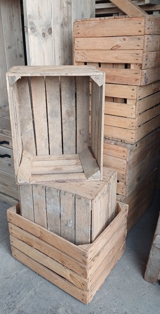Fruitkistjes houten kratjes sinaasappelkist €7,50 p.st., Ophalen, Minder dan 50 cm, 50 tot 100 cm, Grenenhout