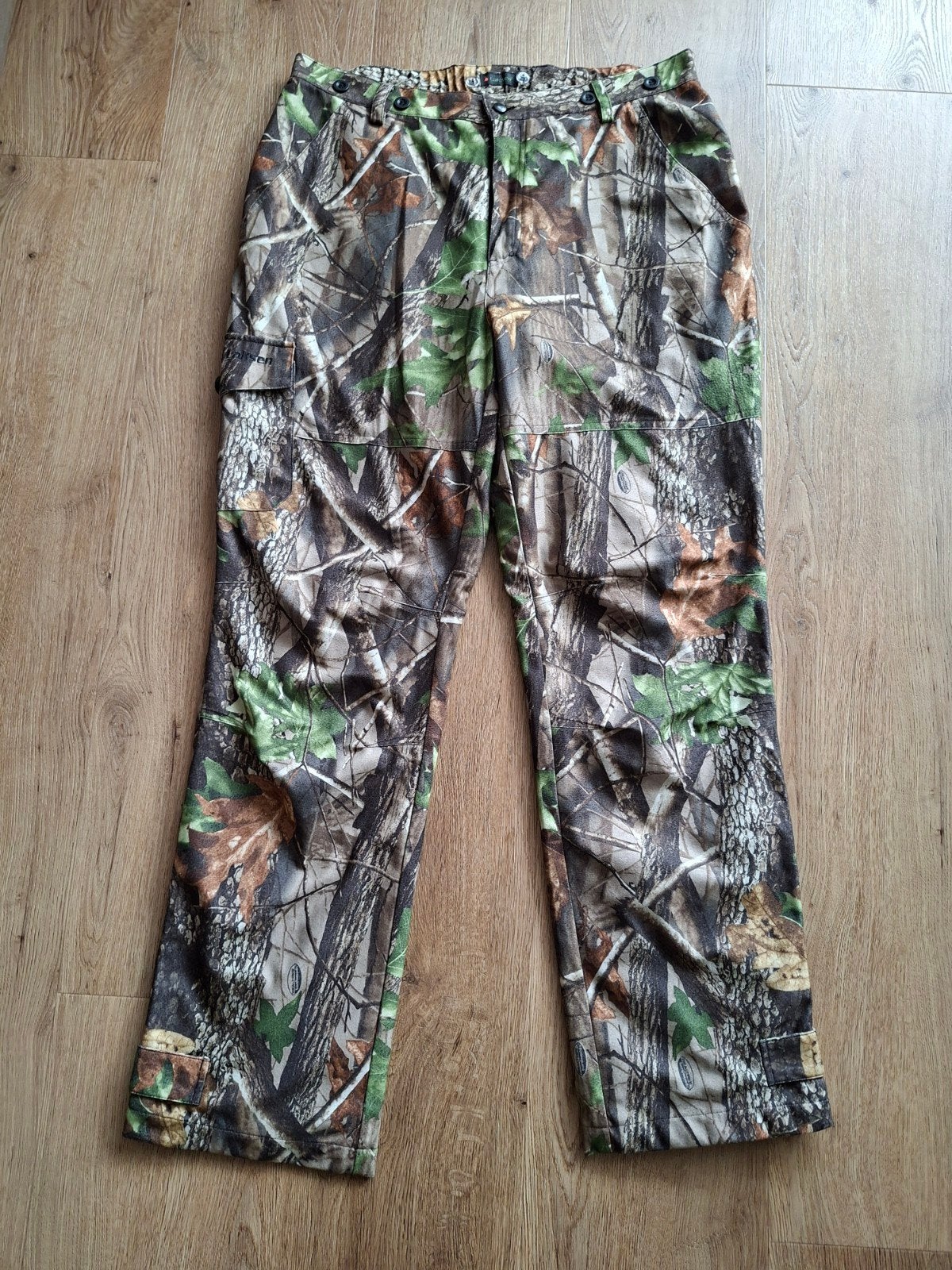 Camo jacht of outdoor broek realtree, mt 56, zgan, Kleding | Heren, Ophalen of Verzenden, Zo goed als nieuw, Laksen