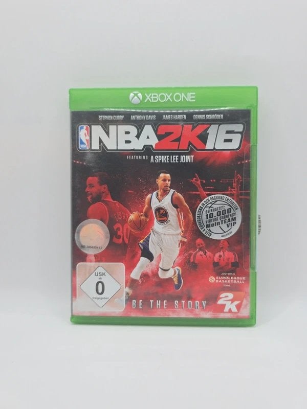 NBA 2K16 Xbox One, Microsoft Corporation One Microsoft Way Redmond, WA 98052-6399 United States of America (Verenigde Staten) 📞 Telefoon: +1 425-882-8080 support@microsoft.com