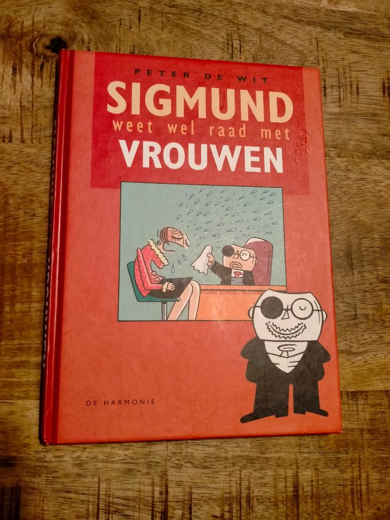 Sigmund weet wel raad met vrouwen Peter de Wit strip boekje, Eén stripboek, Ophalen of Verzenden, Gelezen