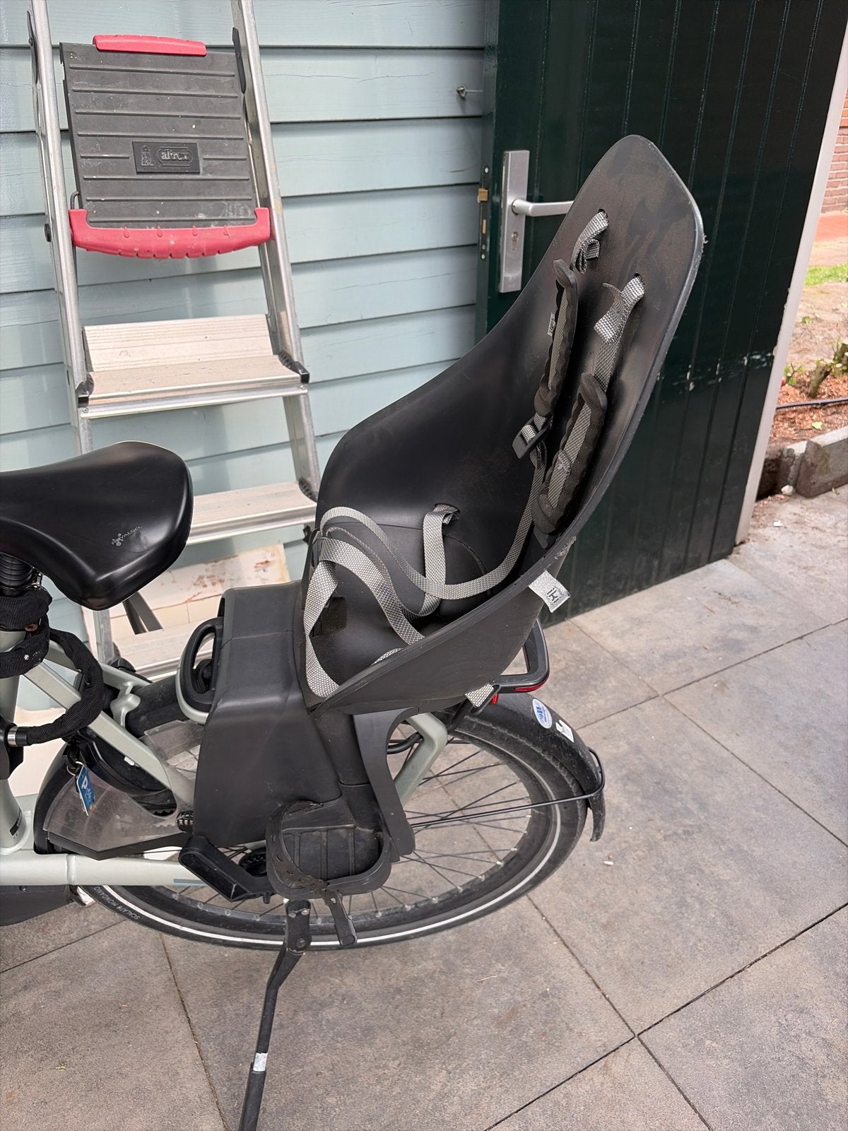 Urban Iki achterzitje voor kinderfiets, Achterzitje, Ophalen, 15 t/m 25 kg, Gebruikt
