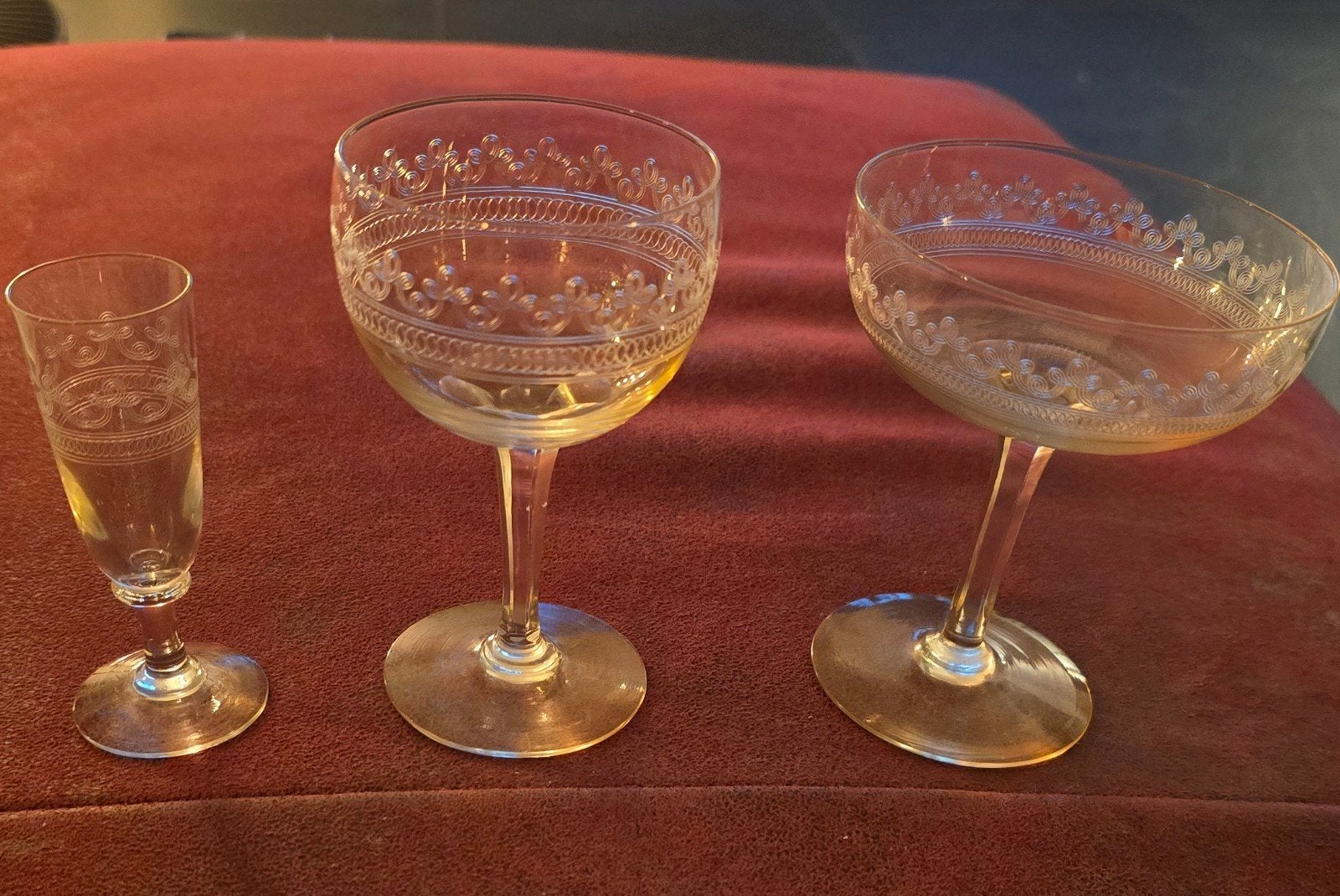 Diverse vintage/antieke glazen, Ophalen