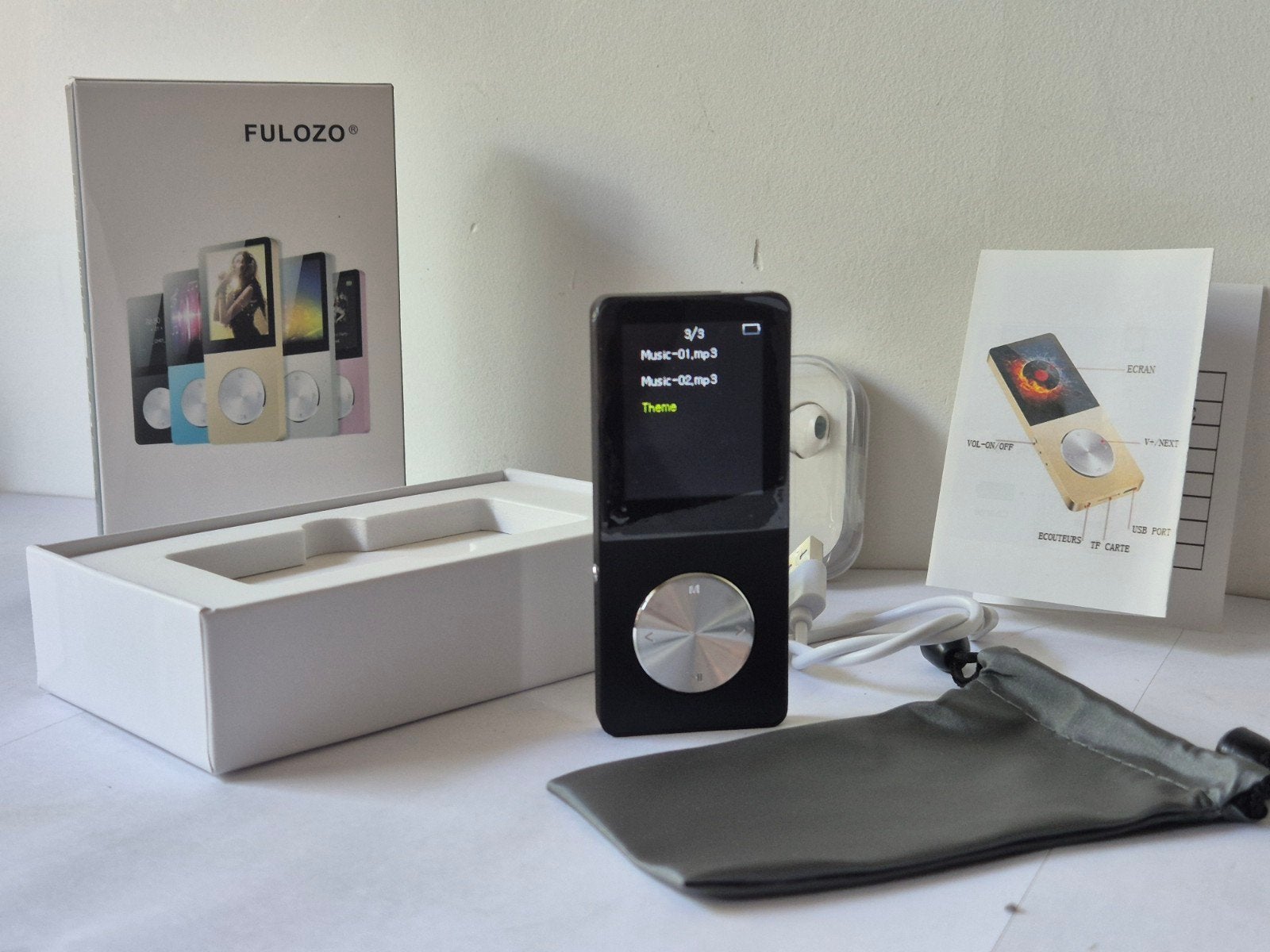FULOZO MP3/MP4 Speler - 16GB - Gloednieuw - Super batterij !, Overige merken, Met radio, Nieuw, Ophalen of Verzenden