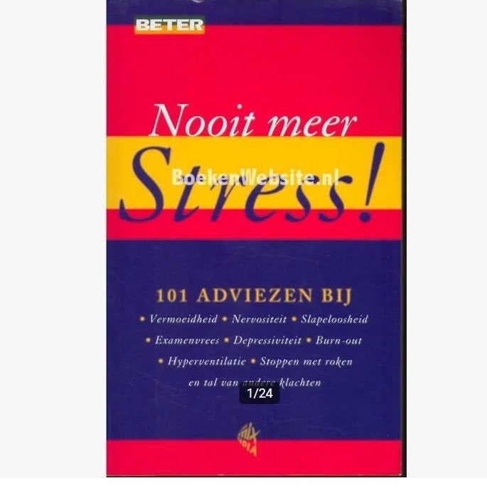 NOOIT MEER STRESS! en nog andere boeken Psychologie, Hulp,, Ophalen of Verzenden, Zo goed als nieuw