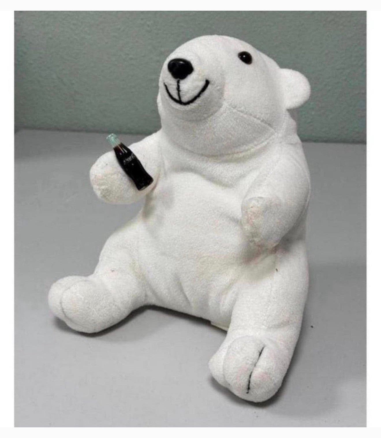 Vintage Coca-Cola beer plush 1997 Polar bear ijsbeer knuffel, P, P, P, Ophalen of Verzenden