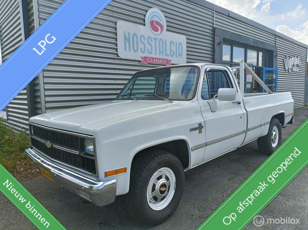 Nette Chevrolet C20 Scottsdale longbed pickup op gas, Auto's, Automaat, Pick-up, 8 cilinders, 150 pk