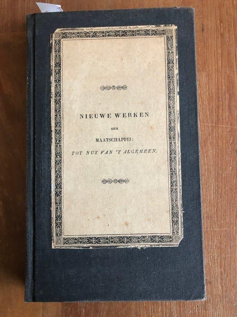 1838 'Levensschetsen van Personen, die, in onderscheidene, Antiek en Kunst, Ophalen of Verzenden, Maatschappij Tot Nut van 't Algemeen