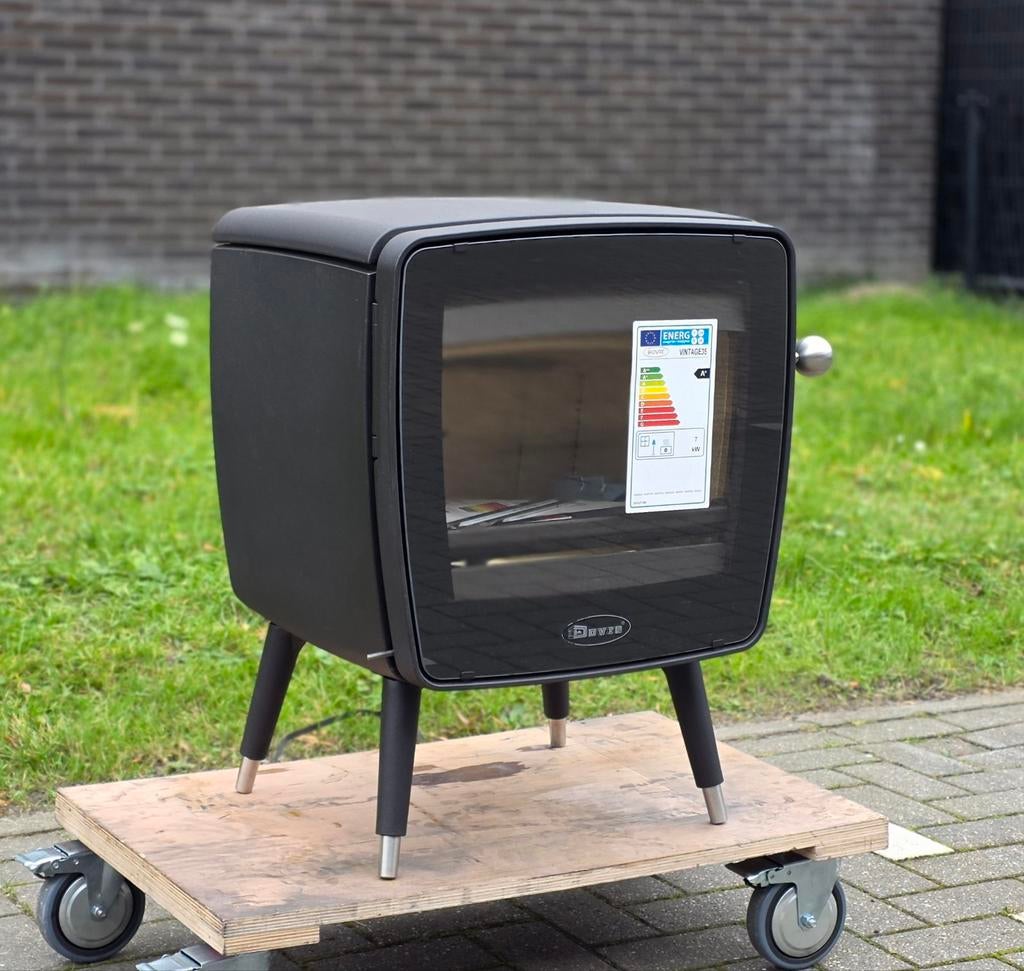 Houtkachel Dovre Vintage 35 nieuw, Huis en Inrichting, Kachels, Ophalen of Verzenden, Vrijstaand, Hout, Nieuw