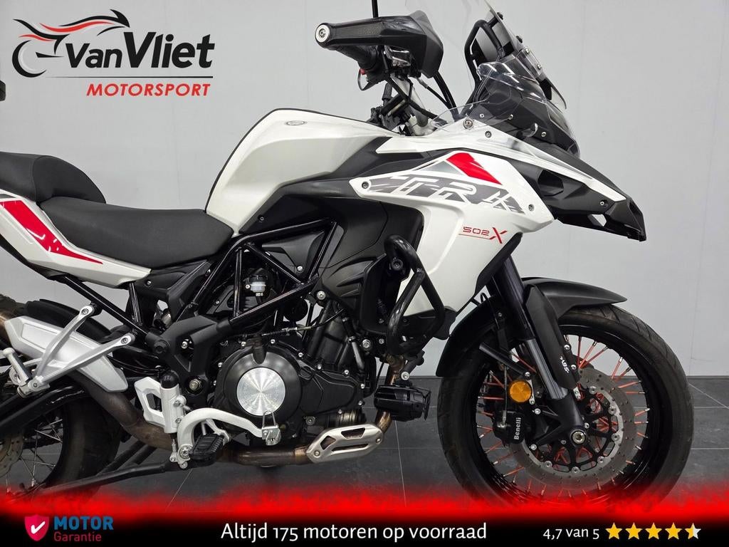 Mooie Benelli TRK 502 X bj 2019 Ook Voor 35KW Code 80, Motoren, 2 cilinders, 499 cc, Bedrijf, Onbekend