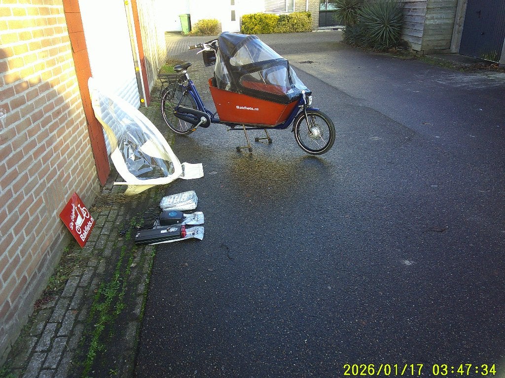 Bakfiets, Cargobike, electr fiets met 2 wielen en lange bak, 47 tot 51 cm, Ophalen of Verzenden, Gebruikt, Overige merken