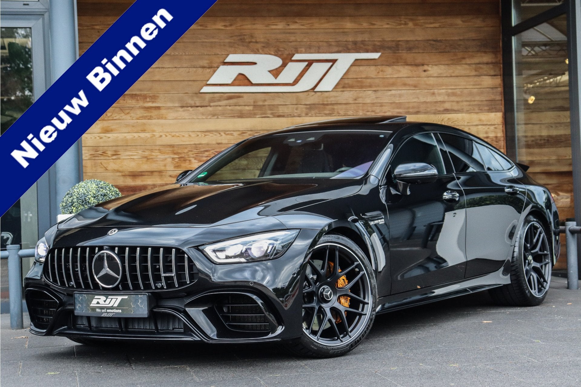 Mercedes-Benz AMG GT 63 S 4MATIC+ NL AUTO *Schaalstoelen/Cer, Auto's, Automaat, Gebruikt, Adaptive Cruise Control, 4 stoelen