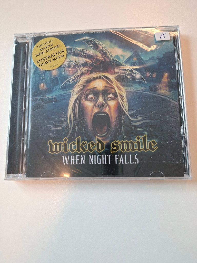 CD - WICKED SMILE - WHEN NIGHT FALLS - SS - 2025, Verzenden, Nieuw in verpakking, Overige typen
