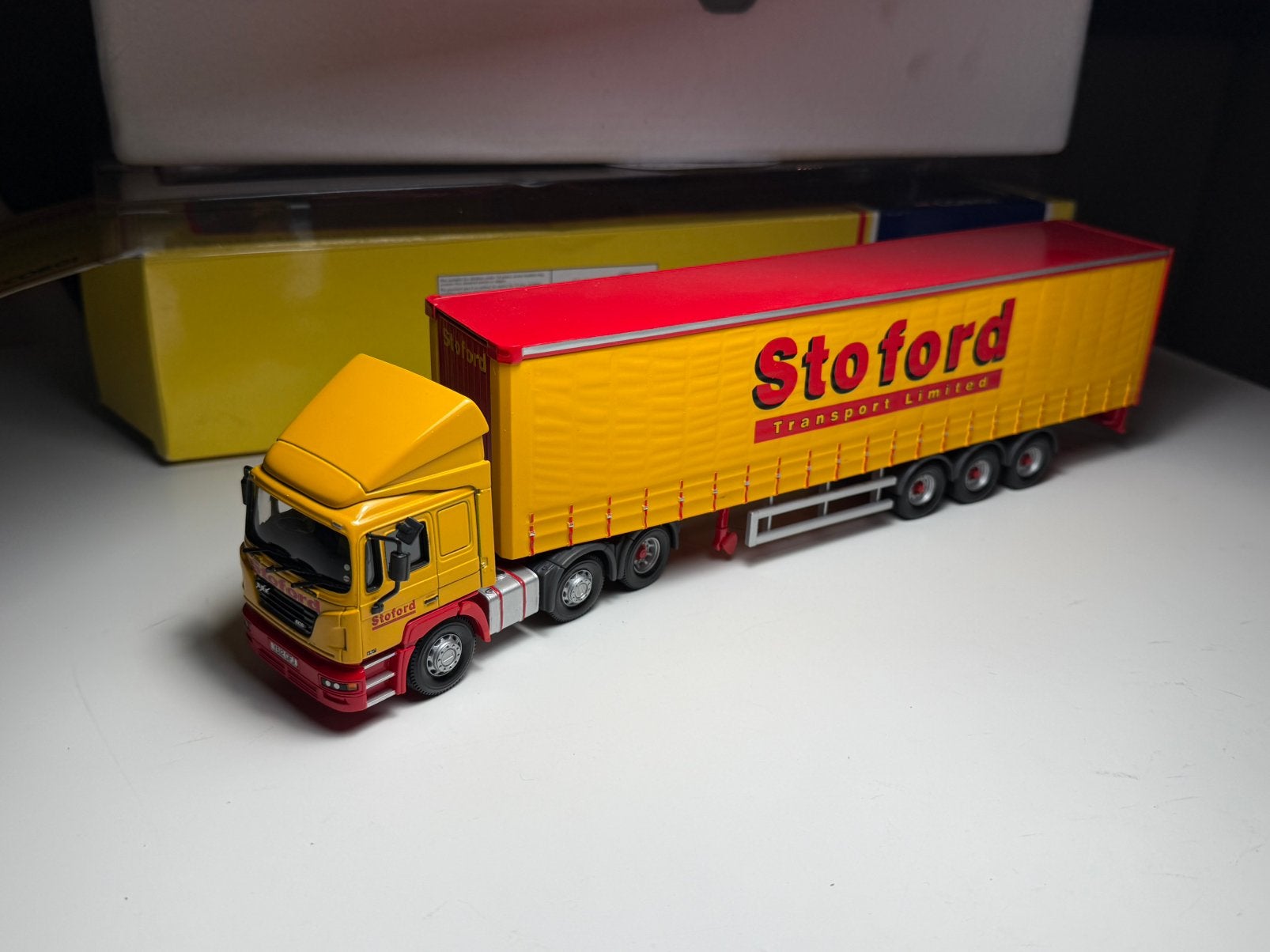 Corgi Toys - ERF ECS Curtainside Stoford Transport - 1:50, Verzenden, Nieuw, Bus of Vrachtwagen, Corgi