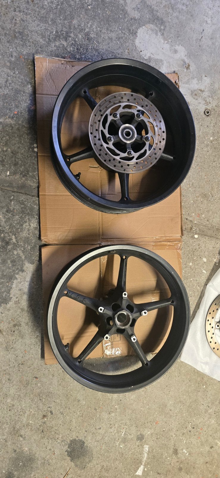 Yamaha MT-03 Velgenset met remschijven en tandwieldrager, Motoren, Ophalen of Verzenden, Gebruikt